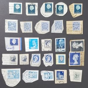 25 Postage Stamps, Junk Journal, Crafts